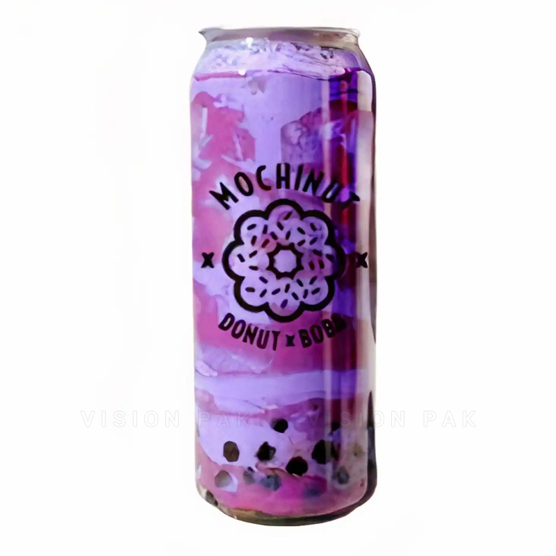 Custom PP Can Shaped Plastic Cups for Bubble Tea - Image 6