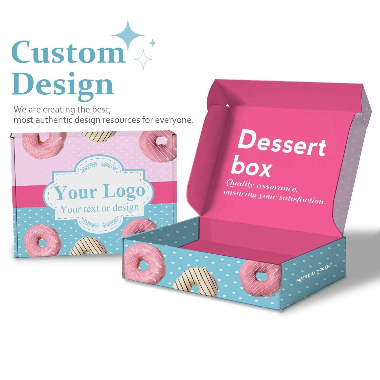 Personalized Dessert Boxes with Logo
