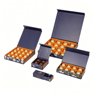 Custom Rigid Chocolate Boxes with Inserts