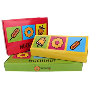 Custom Mochi Donut Packaging Boxes