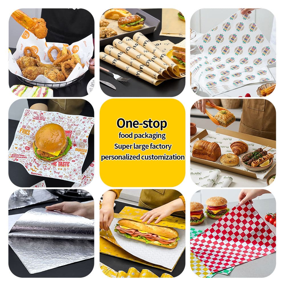 Custom Bakery Wrapping Paper - Image 2