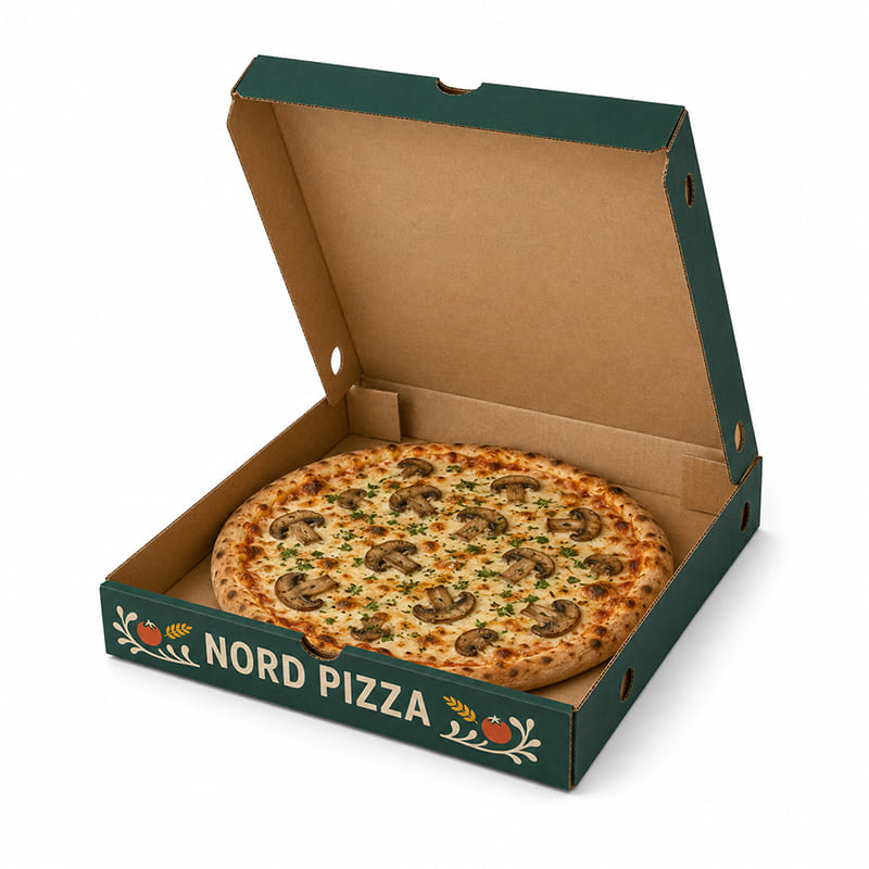 Custom Corrugated Pizza Boxes for Food Delivery