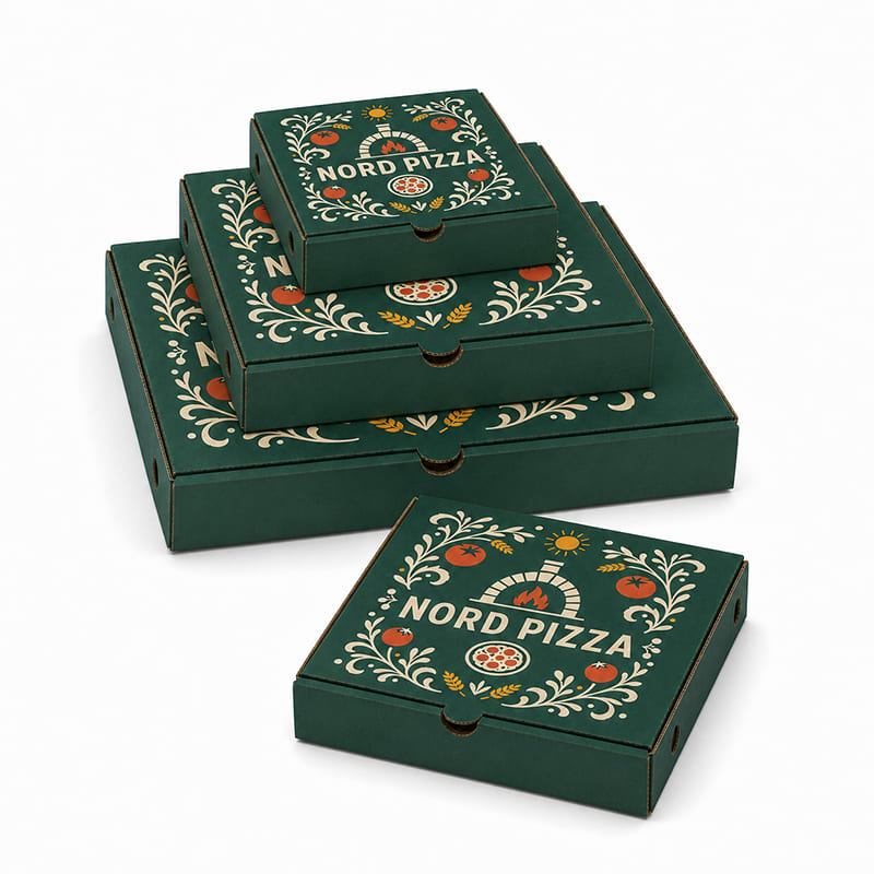 Custom Corrugated Pizza Boxes for Food Delivery - Image 4
