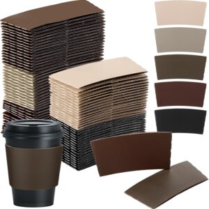 Custom Corrugated Coffee Cup Sleeves for Hot Drinks