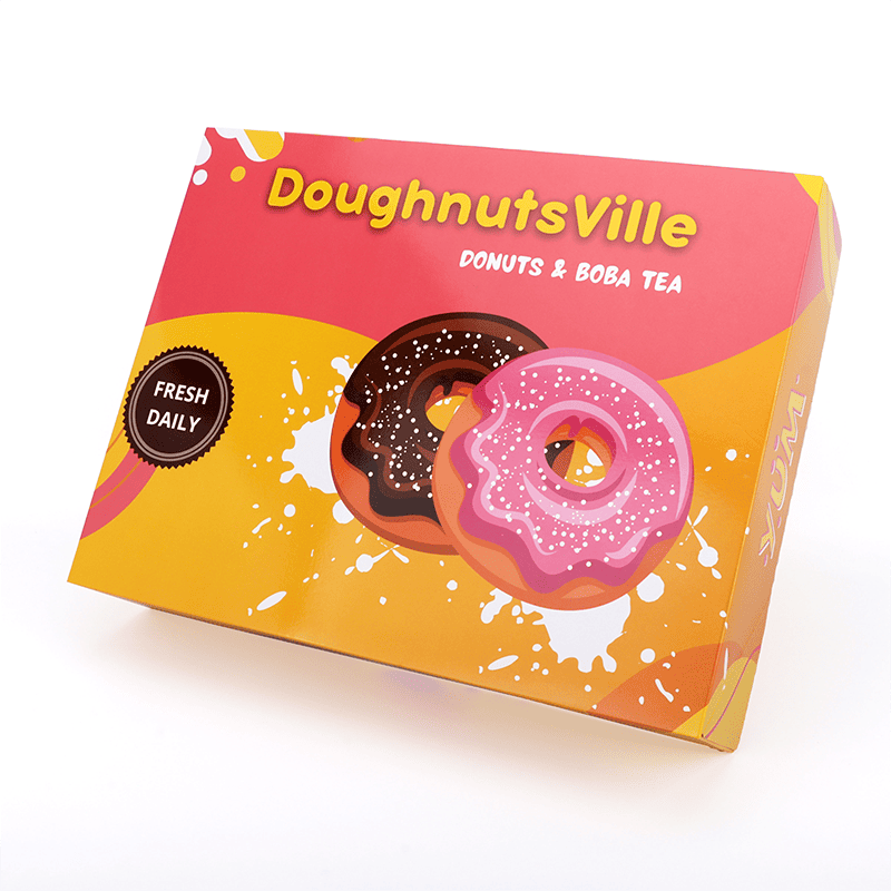 Full Color Custom Donut Mailer Boxes - Image 4