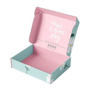 Floral Printed Gift Mailer Boxes