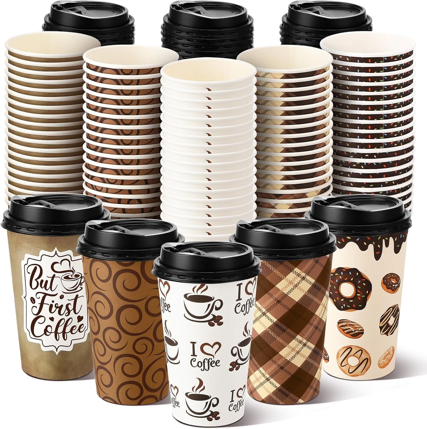 Custom Corrugated Coffee Cup Sleeves for Hot Drinks - Image 3