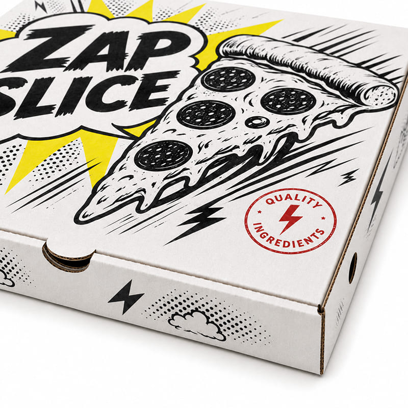 Custom Pizza Takeaway Boxes for Pizzerias - Image 3