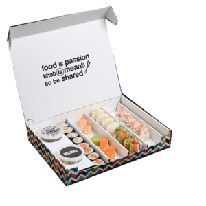 Custom Sushi Delivery Box