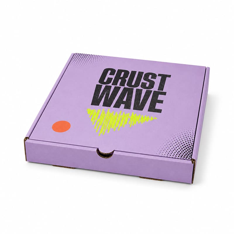 Custom Color Printed Pizza Boxes with Logo - Image 4