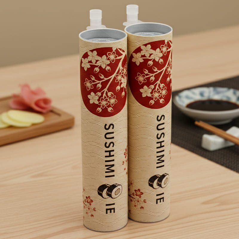 Custom Sushi Tube Packaging - Image 4