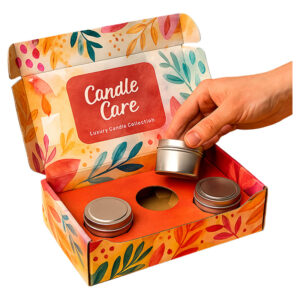 Custom Candle Mailer Boxes with Inserts