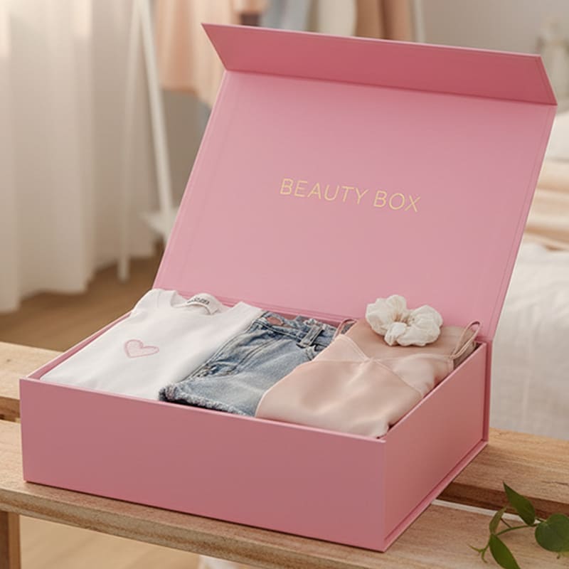 Pink Gift Boxes with Inserts - Image 2