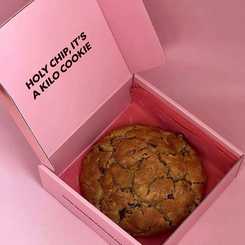 Custom Pink Cookie Box - Image 3